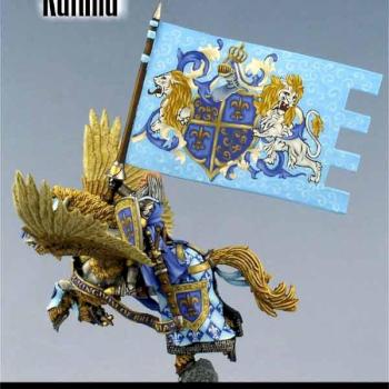 WARHAMMER Bretonnia Hero on Pegasus by Karina