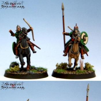 Riders of Rohan II - front and rear view by Starfall