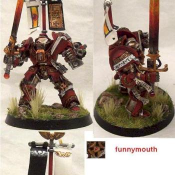 Thomenes, grey knight of the emporers forest by funnymouth