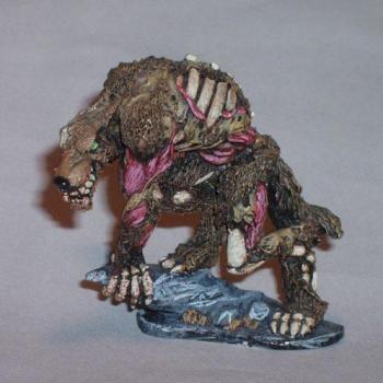Zombie Werewolf by lenore