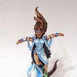 Wood elf spellsinger in progress by Cinder