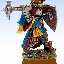 Bretonnian Grail Lord on foot by milo