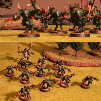 Broodlord with retinue by CDante