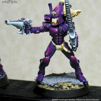 Eldar Storm Guardian detail by Corvus