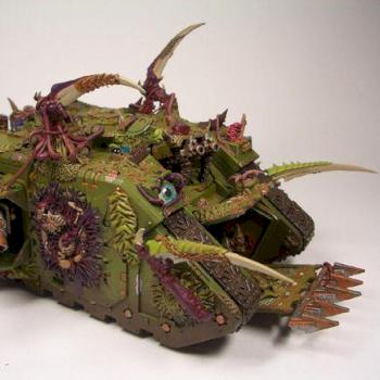 Land Raider Nurgle by Pintores del Caos