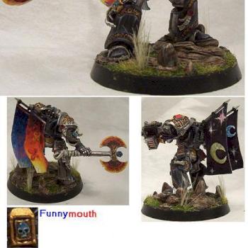 kronos, grey knight of the emps forest by funnymouth
