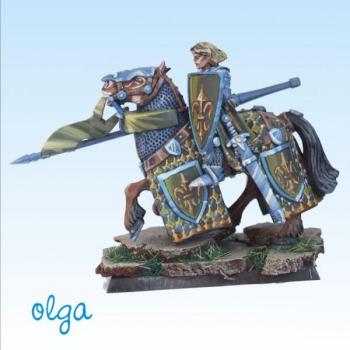 Bretonnian Paladin by Black Gobbo