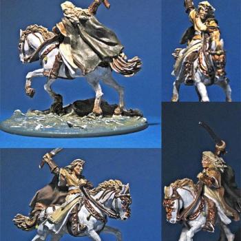 LOTR Glorfindel on Horse by Beatrice