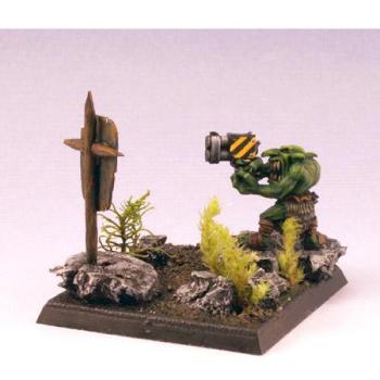 Grot on a shooting range by ZHaDum