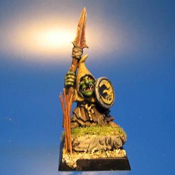 night goblin spearman by brother Arthémis
