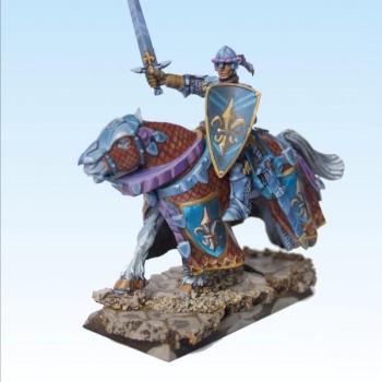 Bretonnian Paladin by Black Gobbo