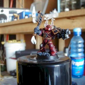 Khorne Berzerker Chaos Space Marine by Snoochiboocheze2