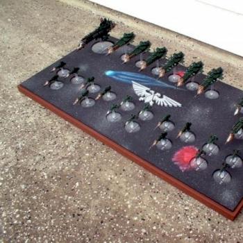 Battlefleet Gothic: Flotte auf Display by Hive Tyrant