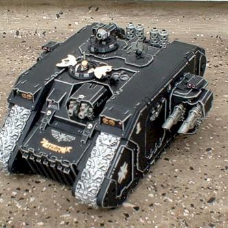 Black Templars Land Raider by Hive Tyrant