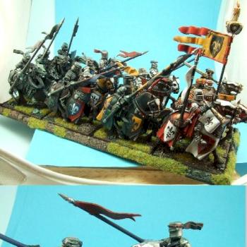 Moussilon Bretonnian Knight Unit by demonherald