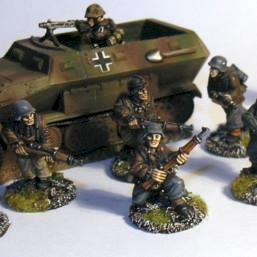 German Squad with Sdkfz 251. by H3resy