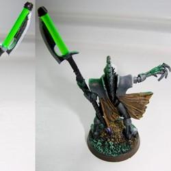 Light Effect Necron Lord by EValheru