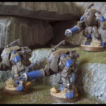 Tau XV25 Stealth Team by KaJice