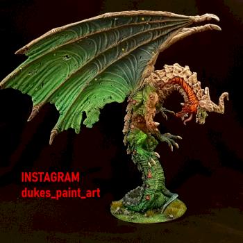 Zombicide Zombie Dragon No rest for the wicked Addon by dukespaintart