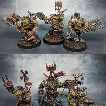 Orks ! Boss and Nobz by Daigoro