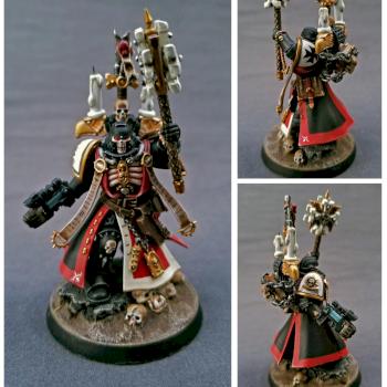 Black Templars - Chaplain Grimaldus by Boombocks