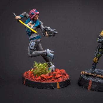 ASHCROFT HUNTING PARTY - MIRANDA ASHCROFT & AUTHORIZED BOUNTY HUNTER by wendigo9