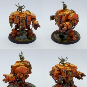 Death Guard Helbrute (Dreadnought) by blackgonzo