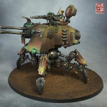 Warhammer Adeptuse Mechanicus, Onager Dunecrawler. by caiman