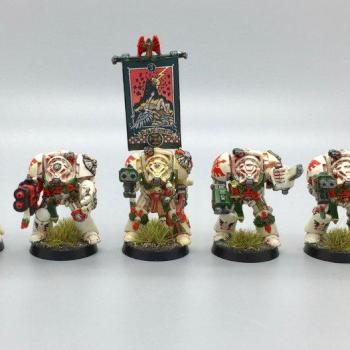 Classic Deathwing Terminators by Adam Paints