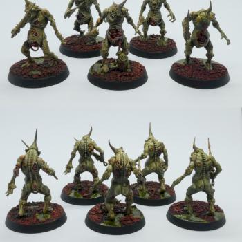 Plaguebearers of Nurgle (2/3) by blackgonzo
