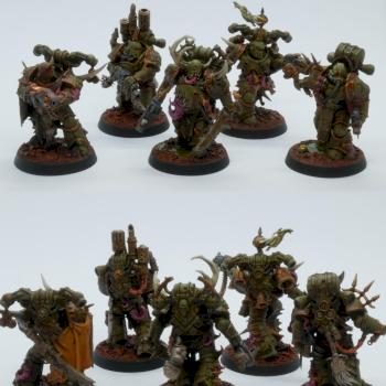 Death Guard Plague Marines by blackgonzo