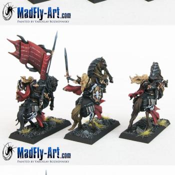 Mounted Knights Command Group by MadFlyArtStudio