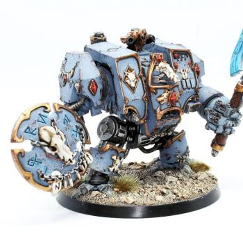 SPACE WOLVES VENERABLE DREADNOUGHT by mediatrade