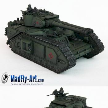 Macharius Vanquisher by MadFlyArtStudio