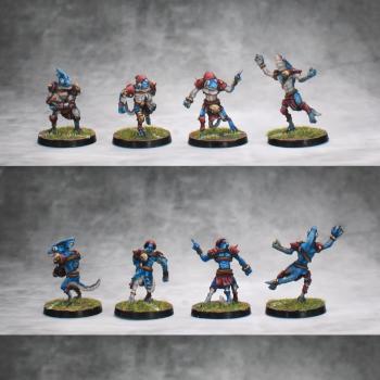 Blood Bowl Skinks by Surface Tension