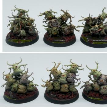 Nurglings of Nurgle by blackgonzo