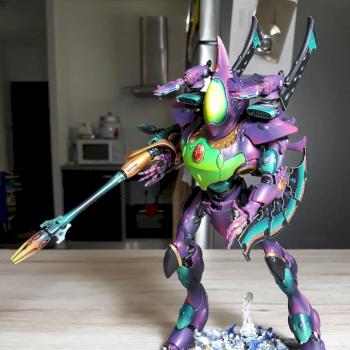 Eldar Wraithknight by ghostd