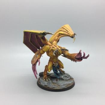 Daemon Prince of Tzeentch by Adam Paints