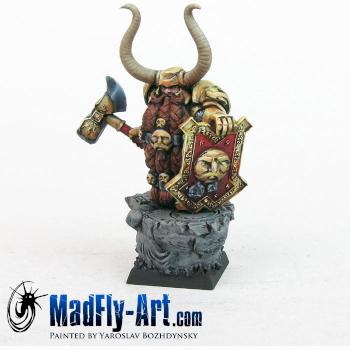 Dwarf Lord Ragar by MadFlyArtStudio