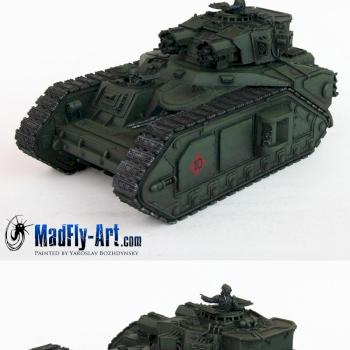Macharius Vulcan by MadFlyArtStudio
