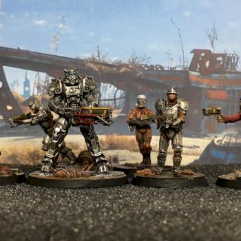 Fallout: Wasteland Warfare - Brotherhood of Steel by FigAmat