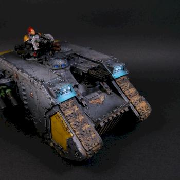 Space Wolves Landrider by Leon0679