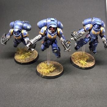 PRIMARIS INCEPTORS SPACE MARINES ULTRAMARINES WARHAMMER 40k by juanlurockerman