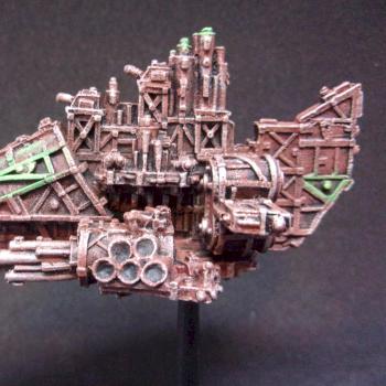 Ork Terror Ship by InspiredOgreStudio