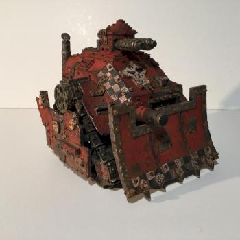 Ork battle wagon looted tank by David Brumby
