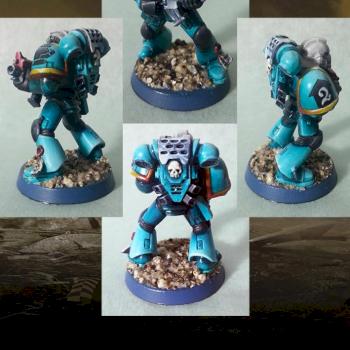 Dark hands marine vet by Skandabcn