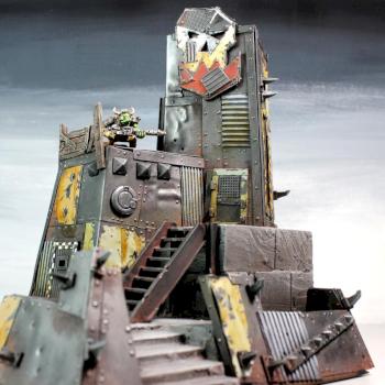 Ironclad Ork Fortress by Terraformer
