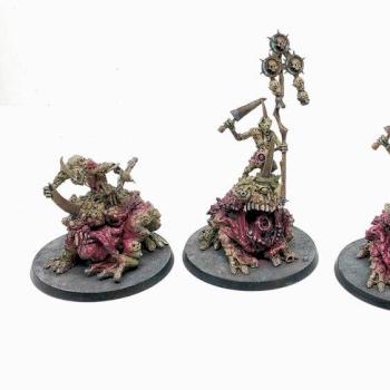 Nurgle Plague Toads by Adam Paints