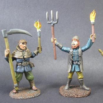 03123: Townsfolk VIII:Village Mob by mikecarrero