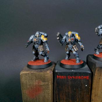 Space Wolves Reivers by Leon0679